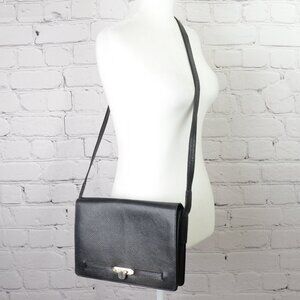 VALENTINO VTG Messenger Style Flap-Over Shoulder Bag / Crossbody [fits t…